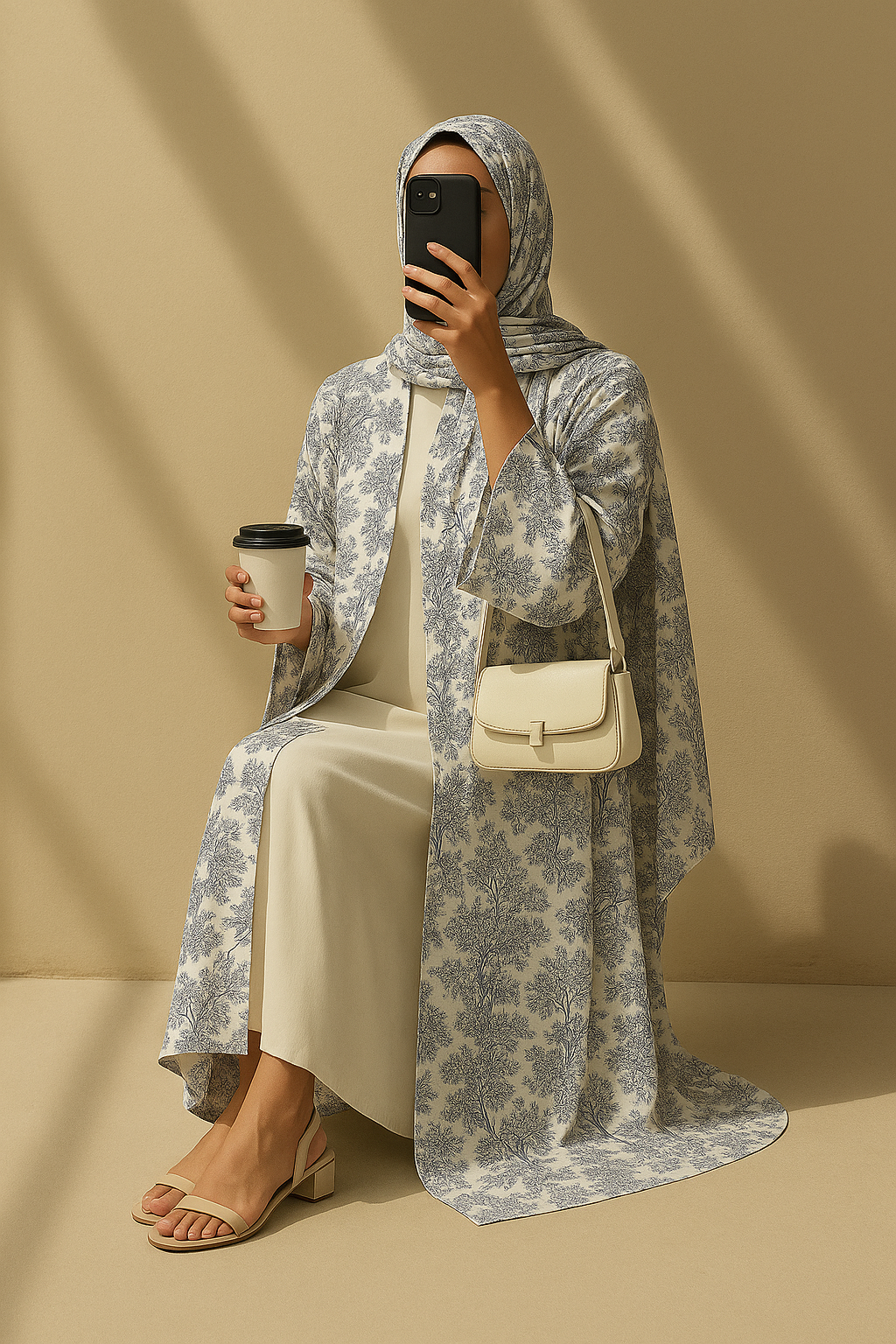 Ethnic Kimono Set
