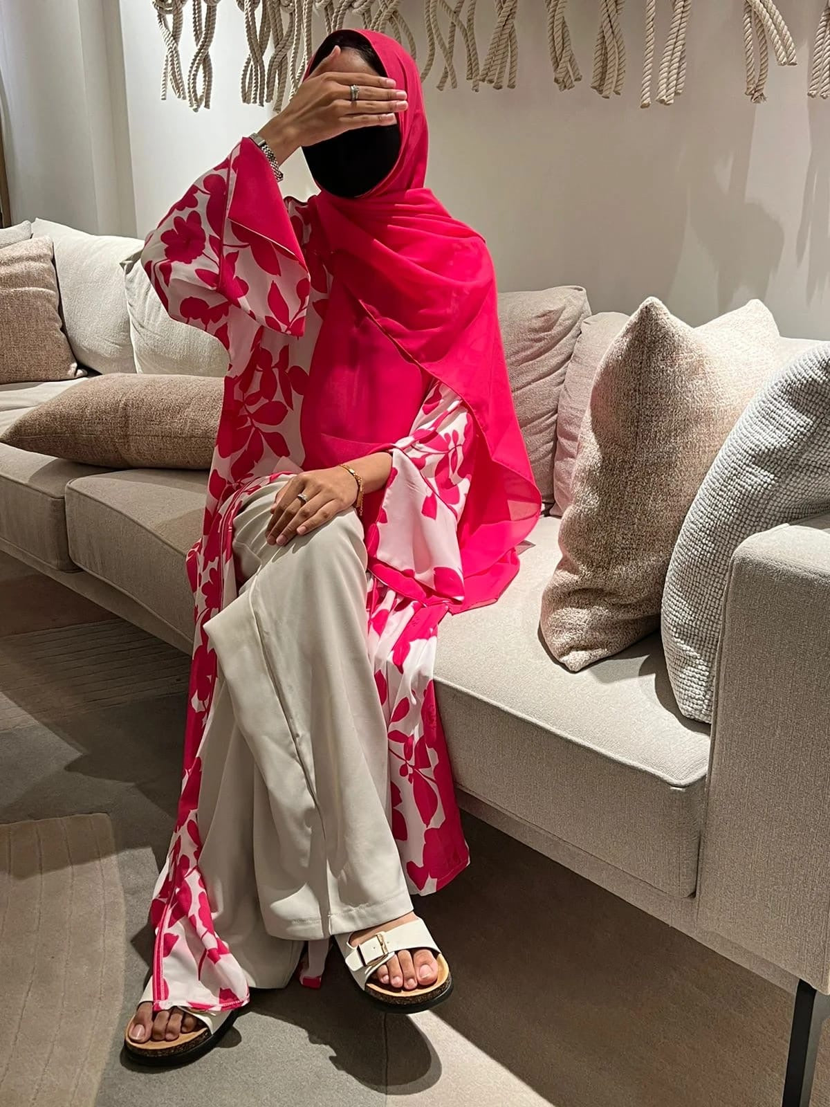 Rosey Hues Kimono & Sheila (Last Piece)