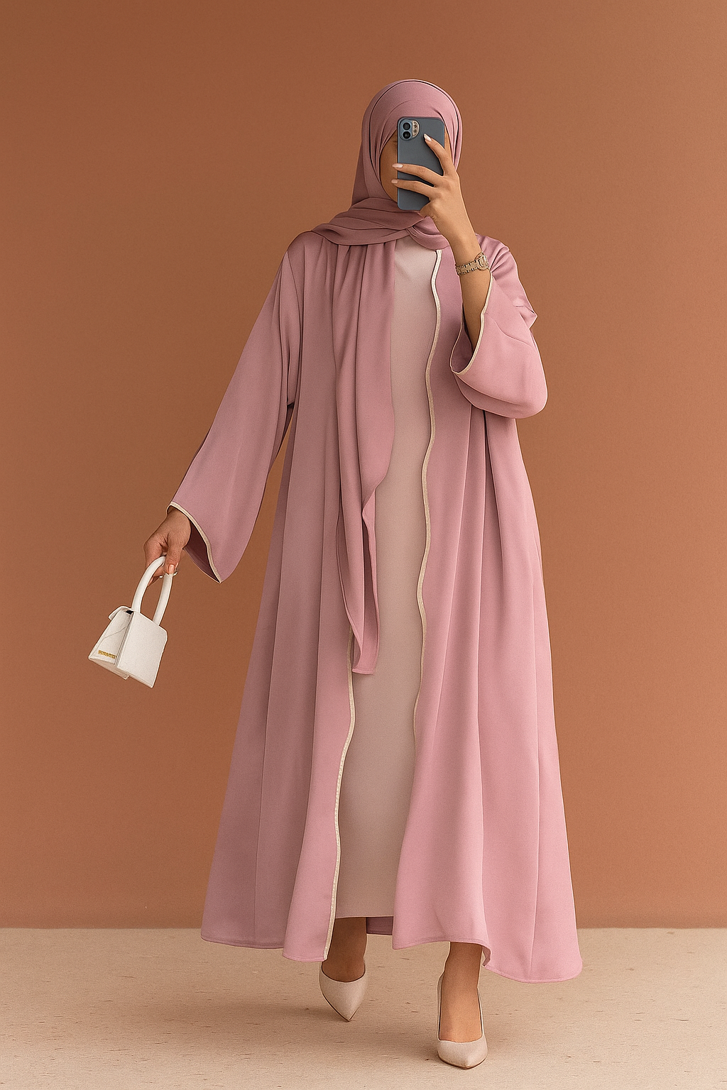 Barbie Pink IT Abaya