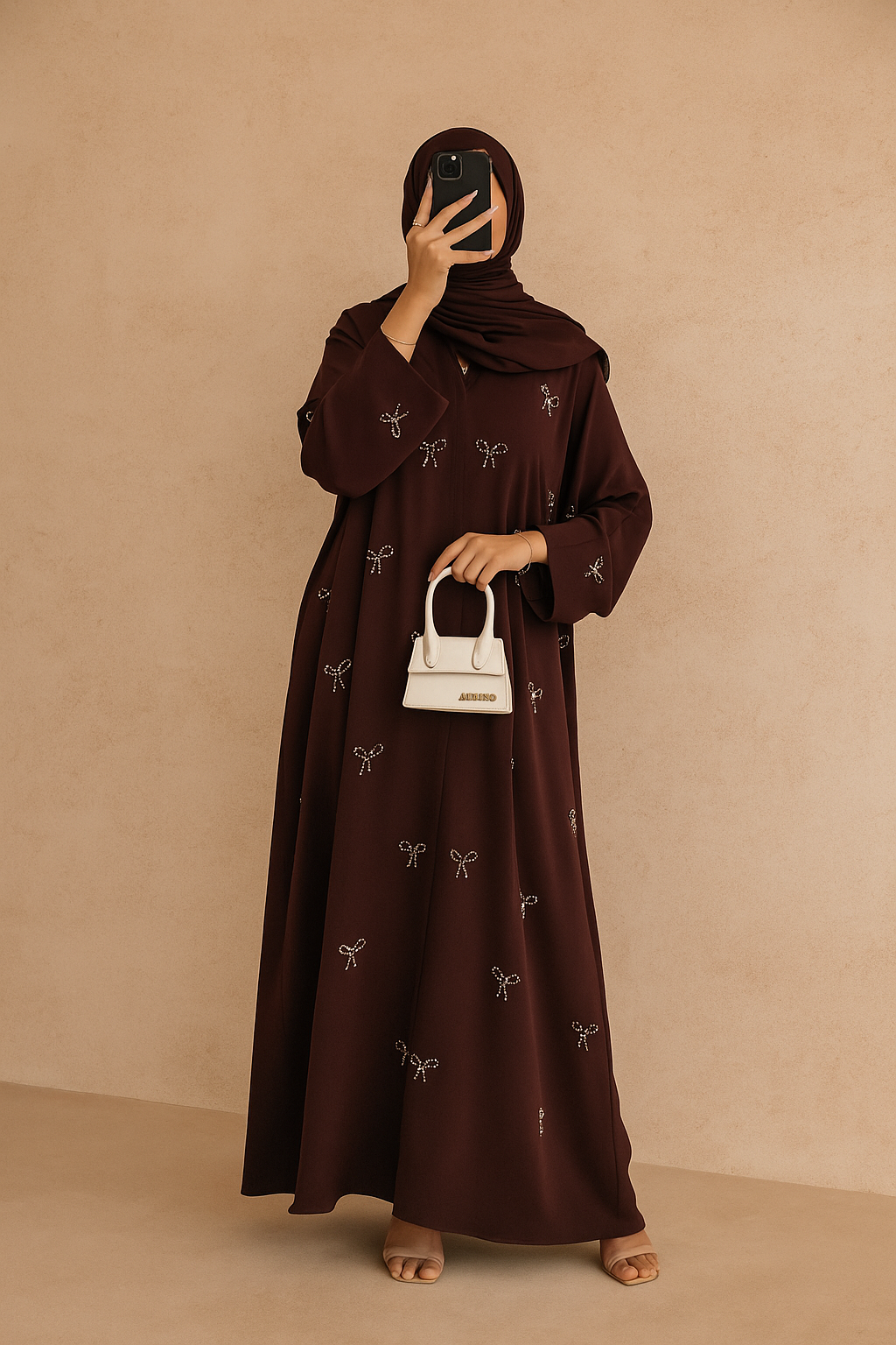 Pearl Bow Abaya Collection