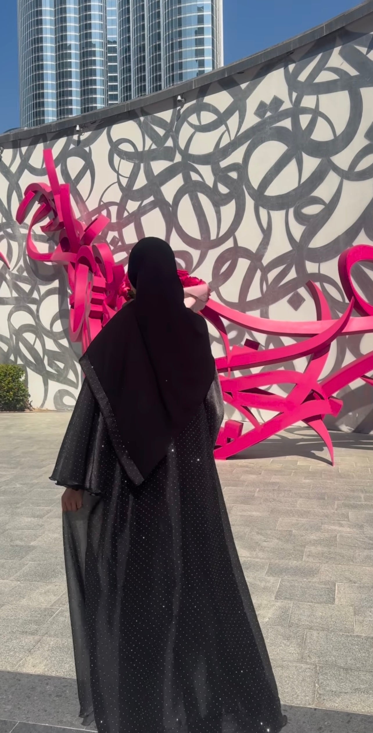 Star Studded Abaya
