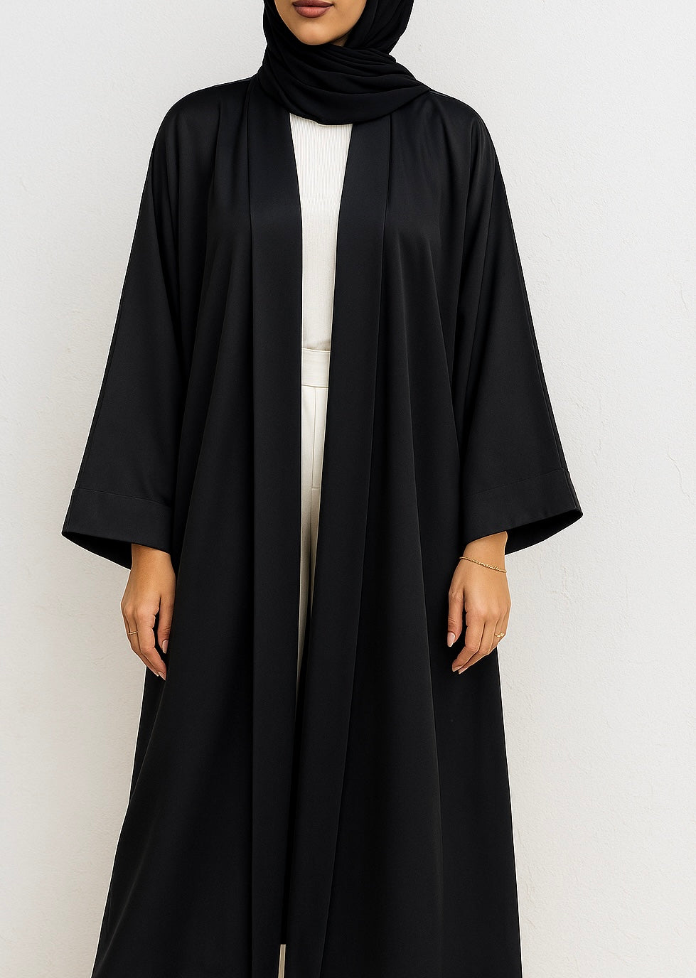 Black yara abaya