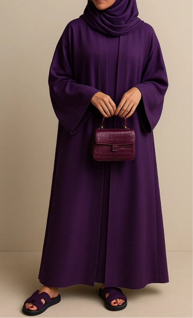 Purple Mira Abaya