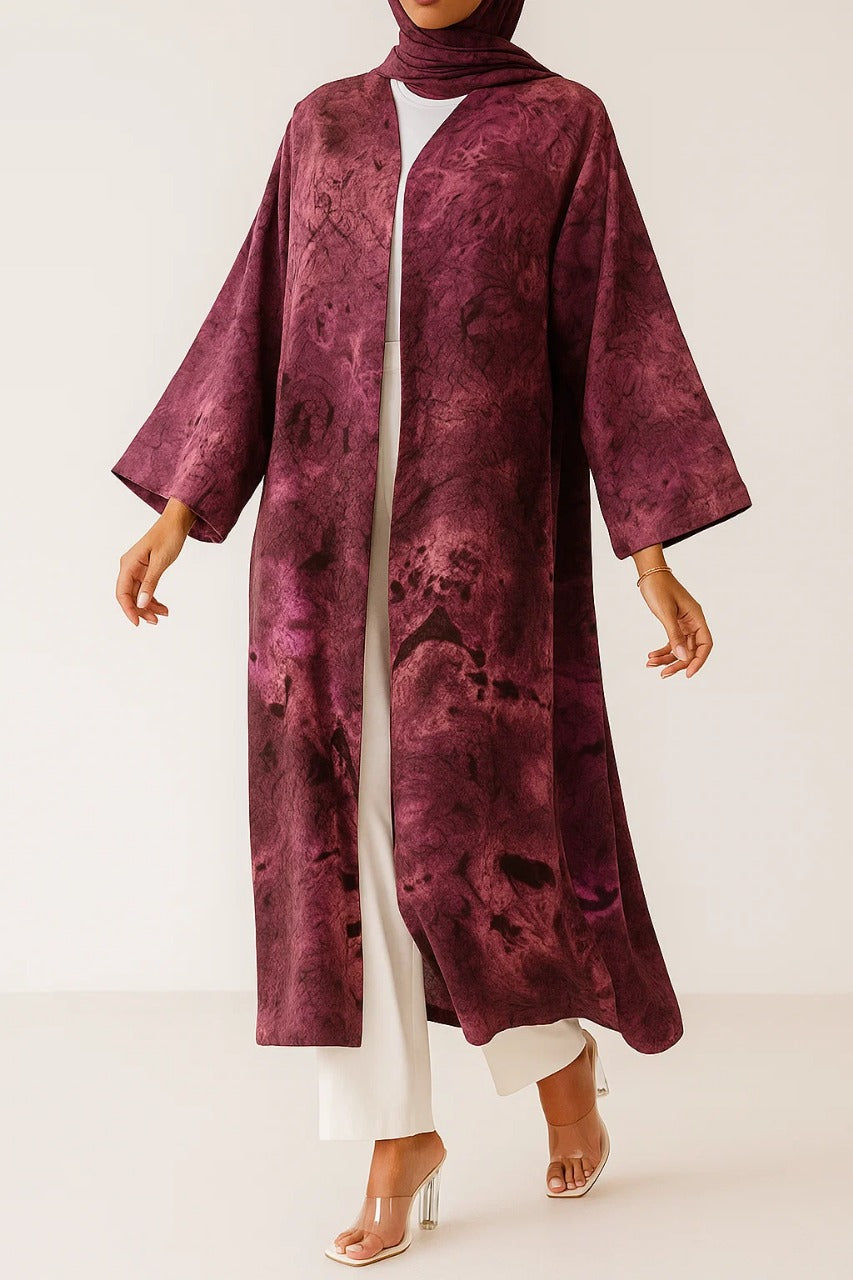 Pink Celeste Abaya