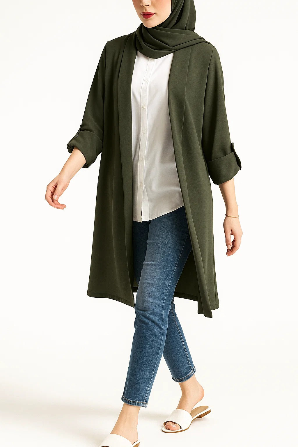 Emerald Green - Duster Cardigan