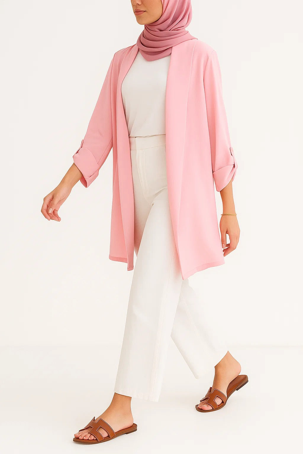 Dust Pink - Duster Cardigan