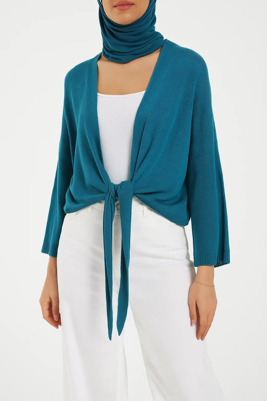 Teal Blue - Muse Cardigan