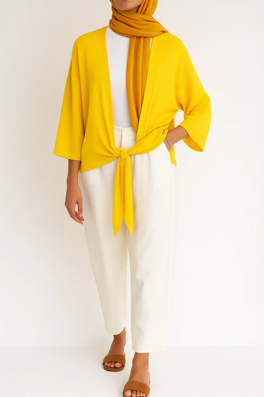 Yellow - Muse Cardigan