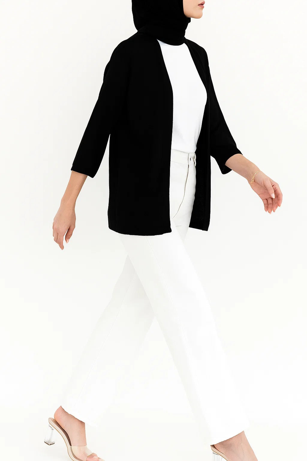 Black - Sand Dune Cardigan