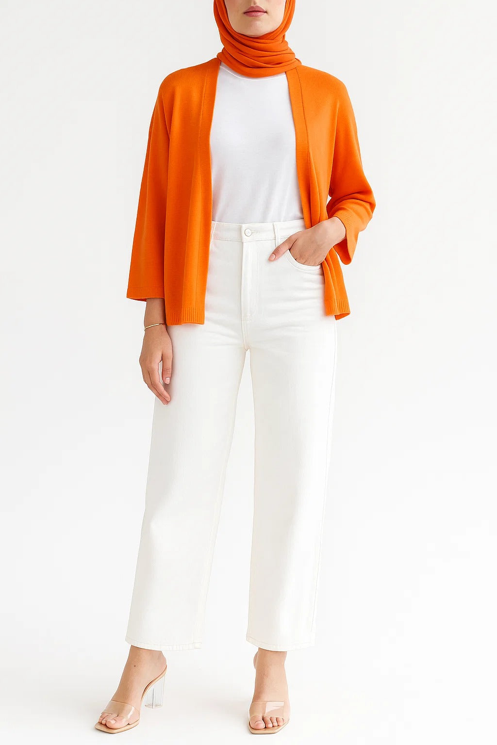Rust Orange - Sand Dune Cardigan