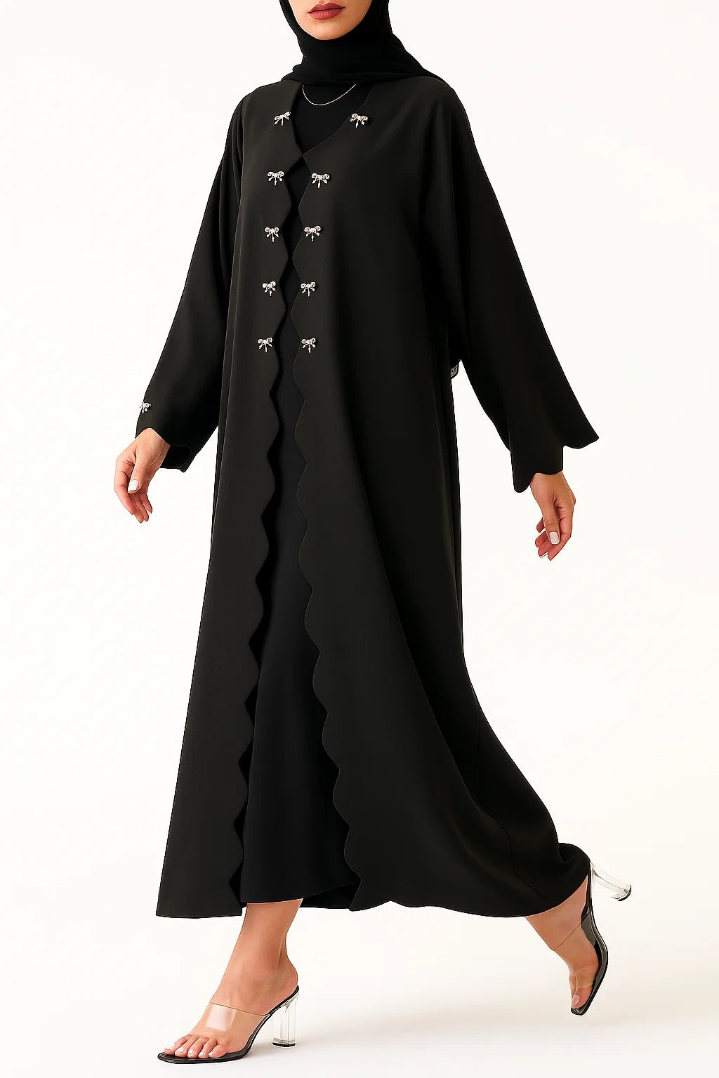 Black Aura Abaya