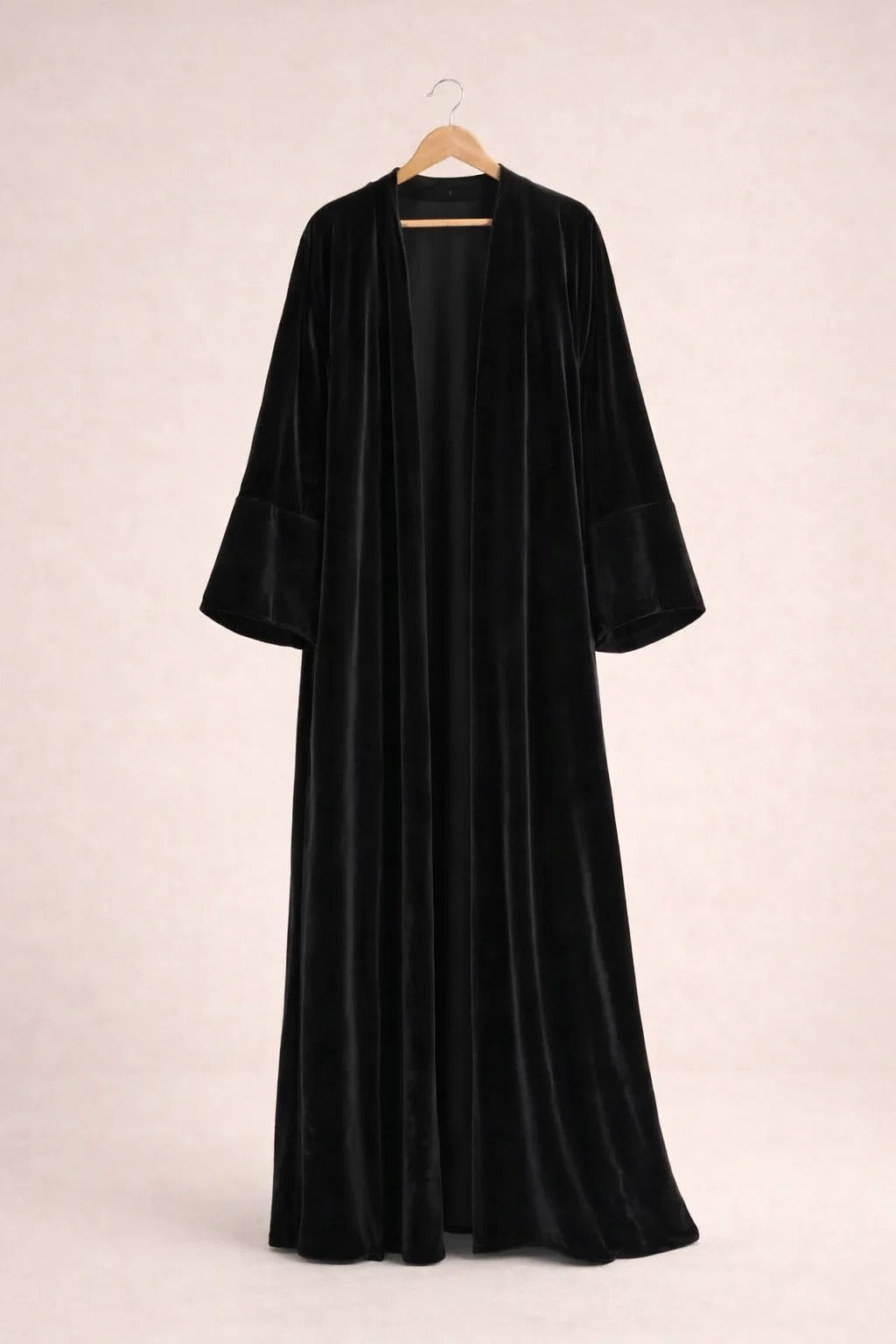 Black Velvet Reign Abaya