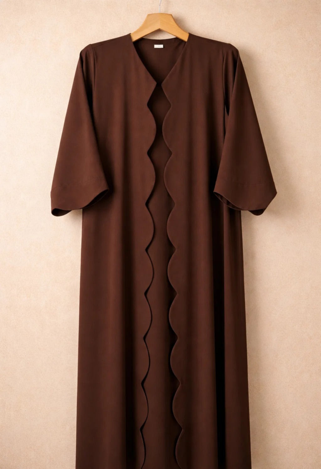 Brown Wave Abaya