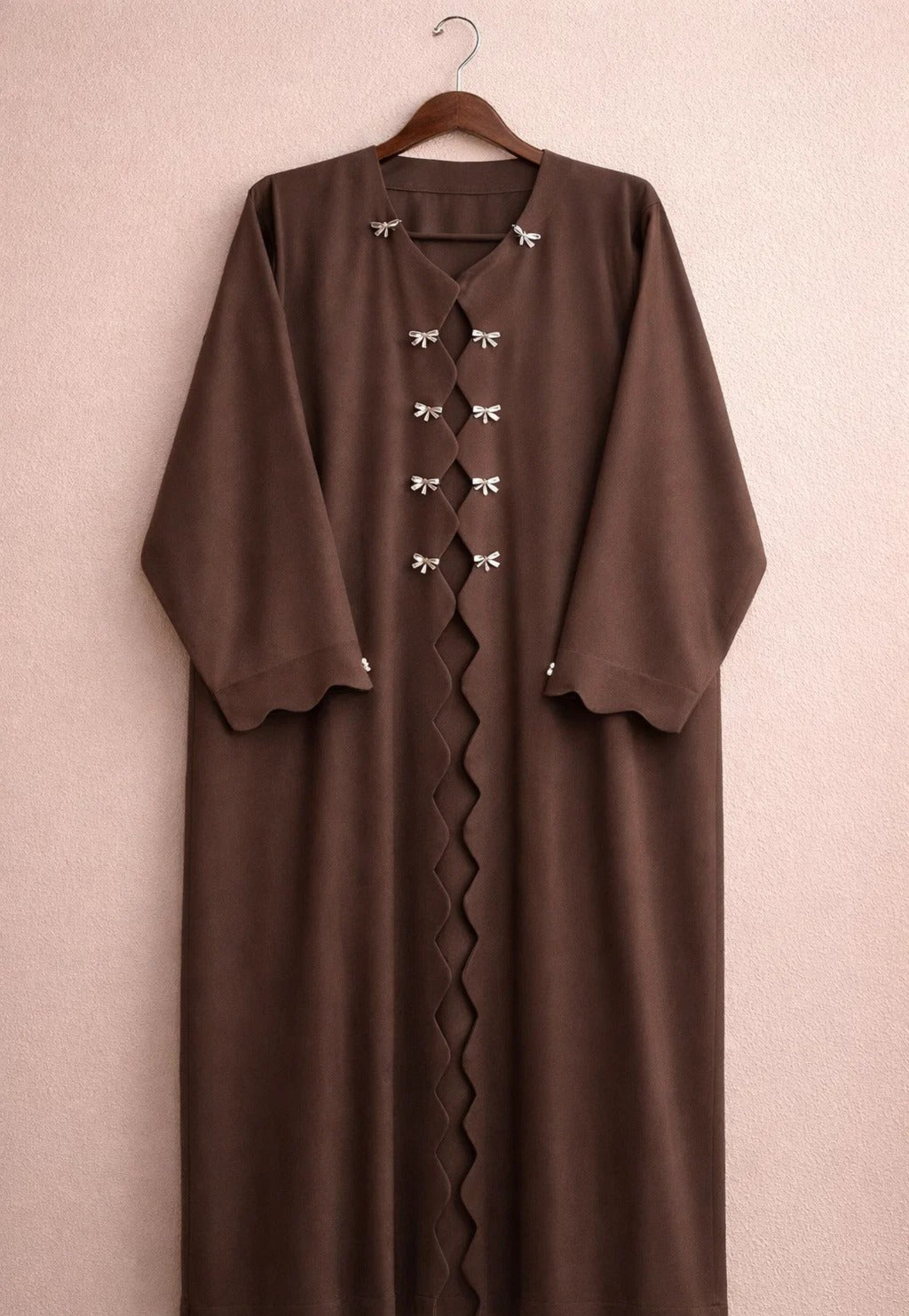 Brown Aura Abaya