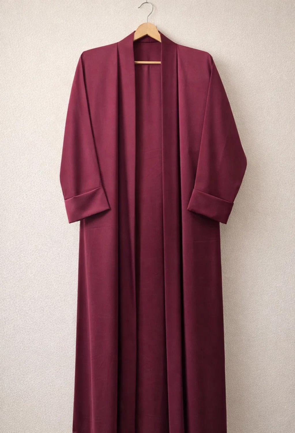 Cherry Red Yara Abaya