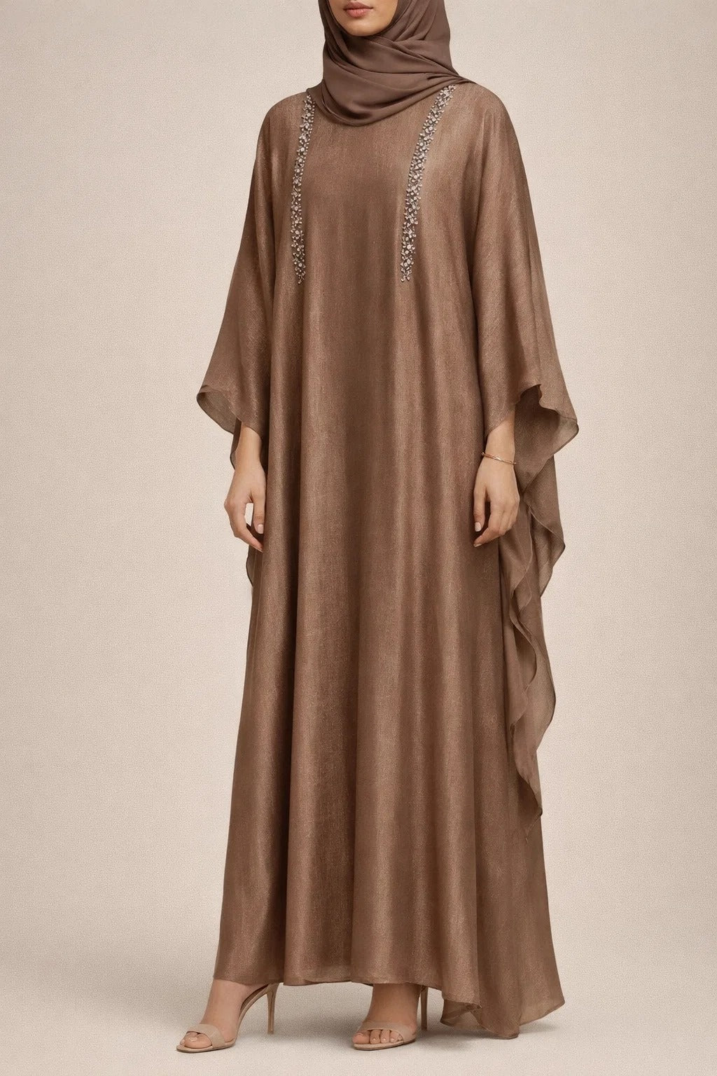 Brown Opal Abaya