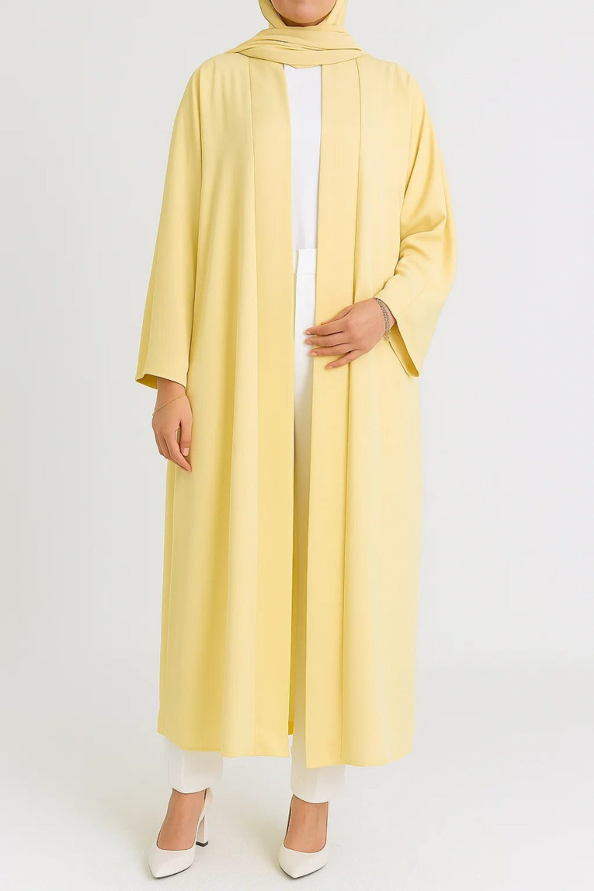 Butter Yellow Mira Abaya