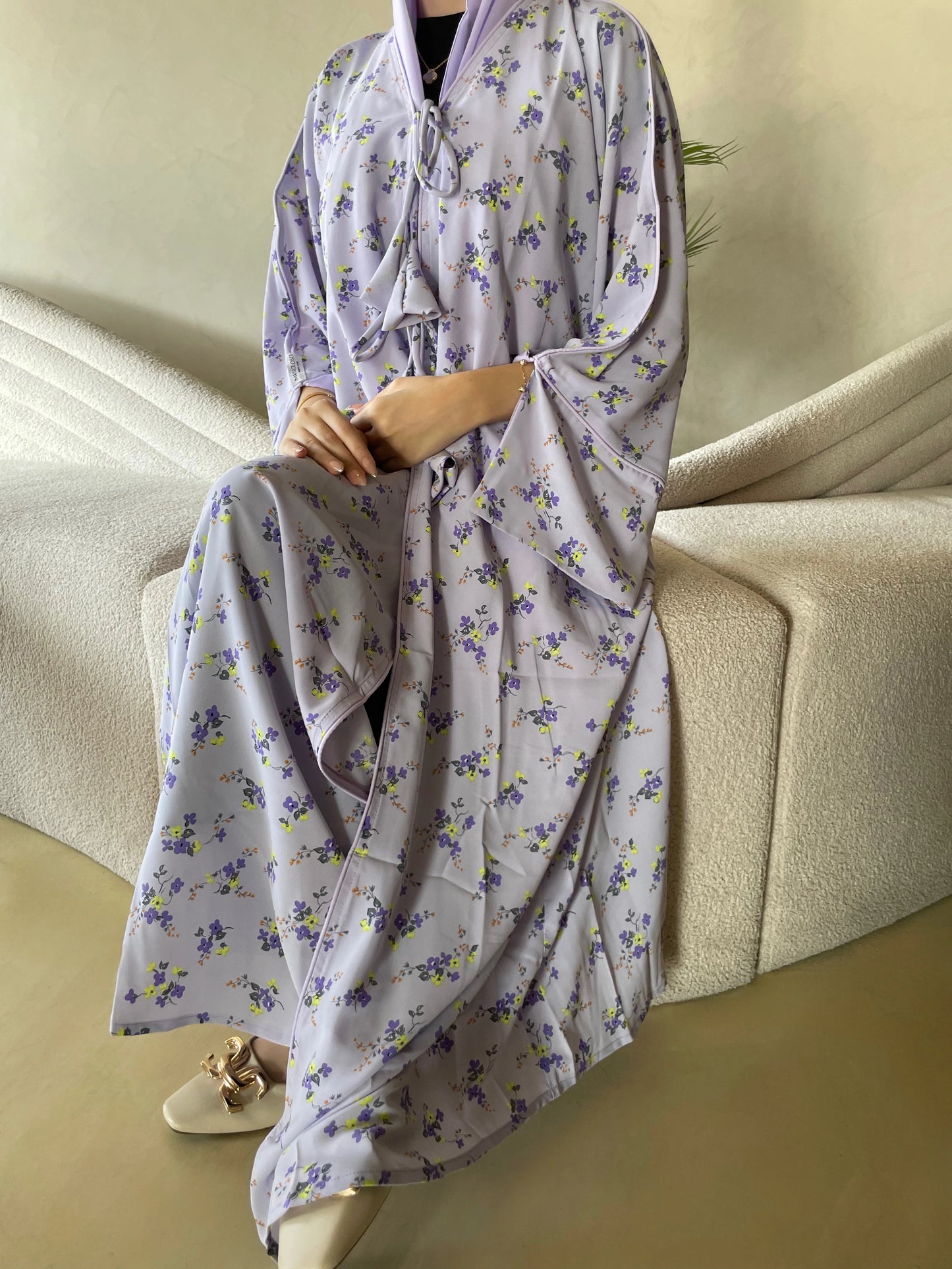 Lilac Kimono & Sheila