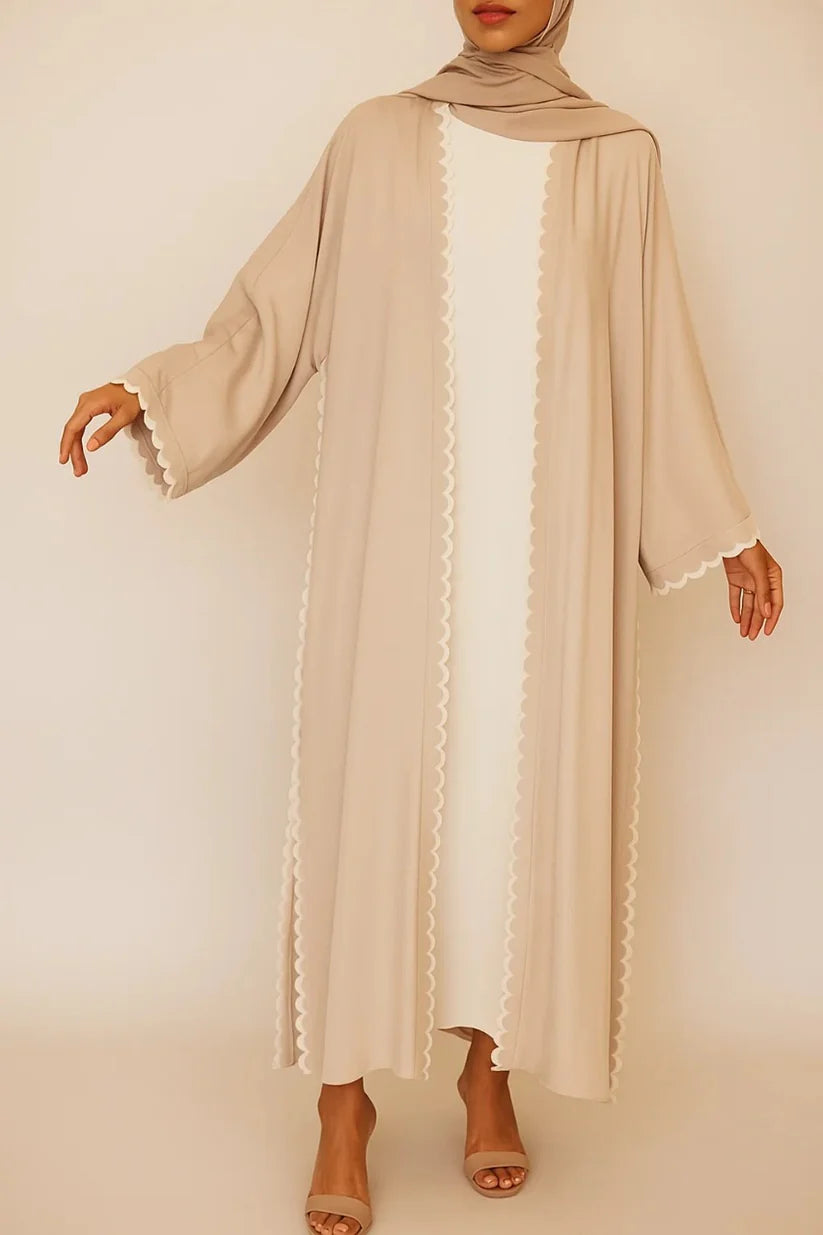 Scallop Abaya Collection (New)