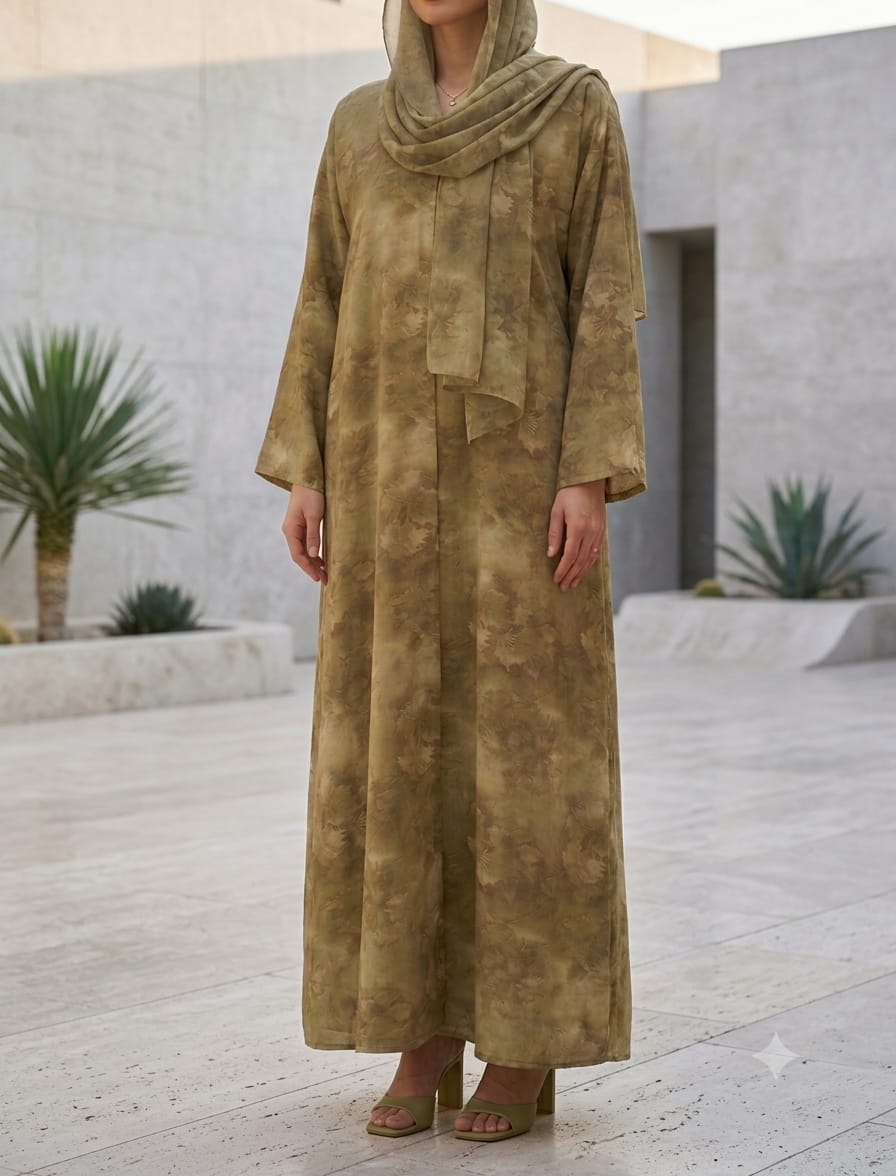 Olive Lunea Abaya