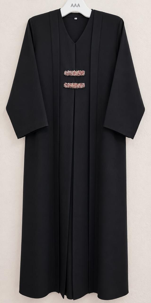 Black Barrette Abaya E13S