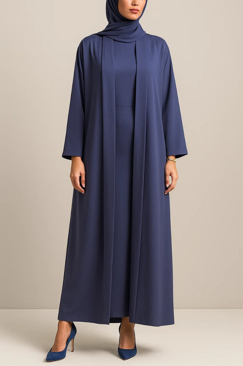 Ocean Blue Mira Abaya