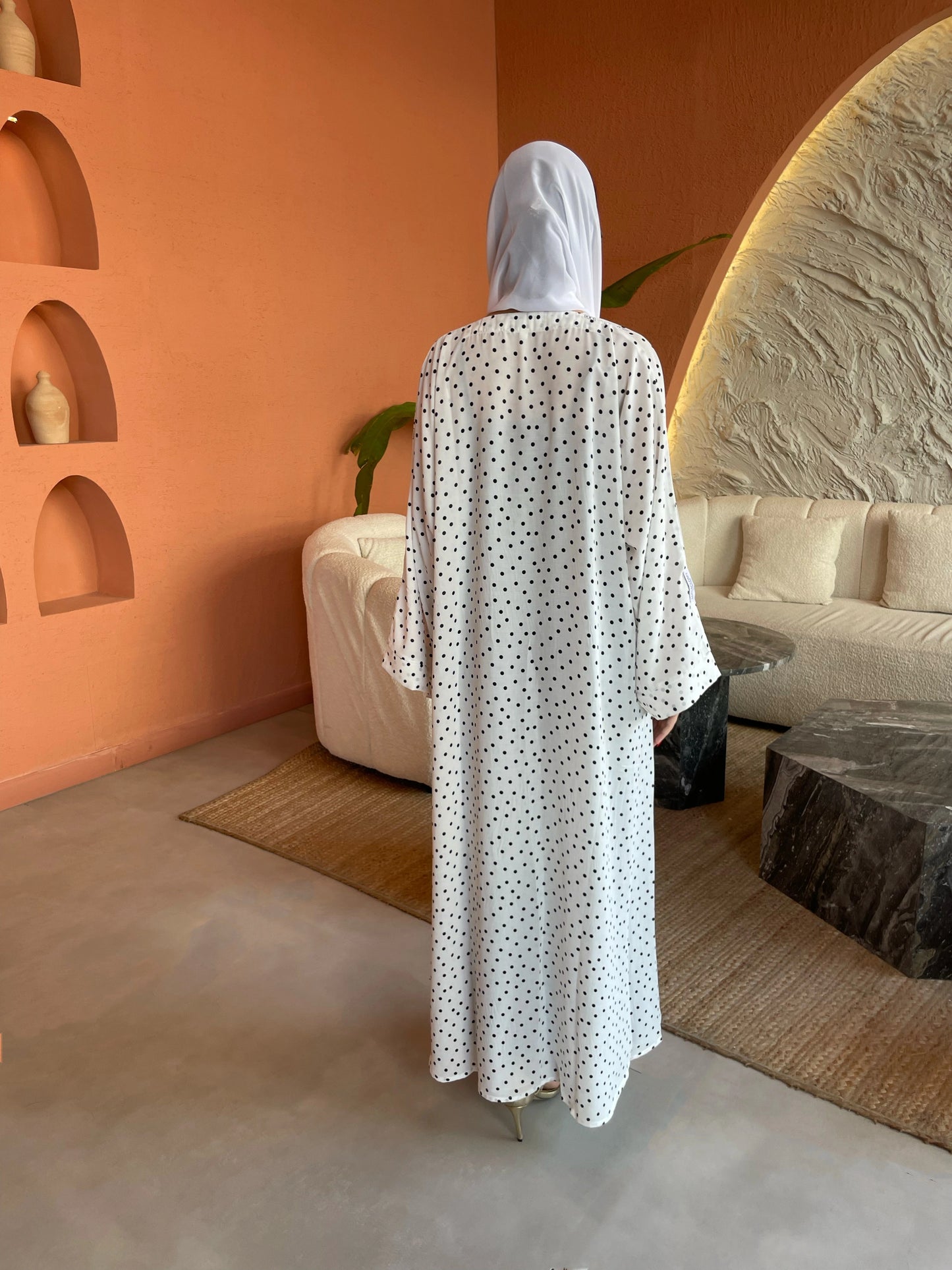 Polka Dot Kimono & Sheila