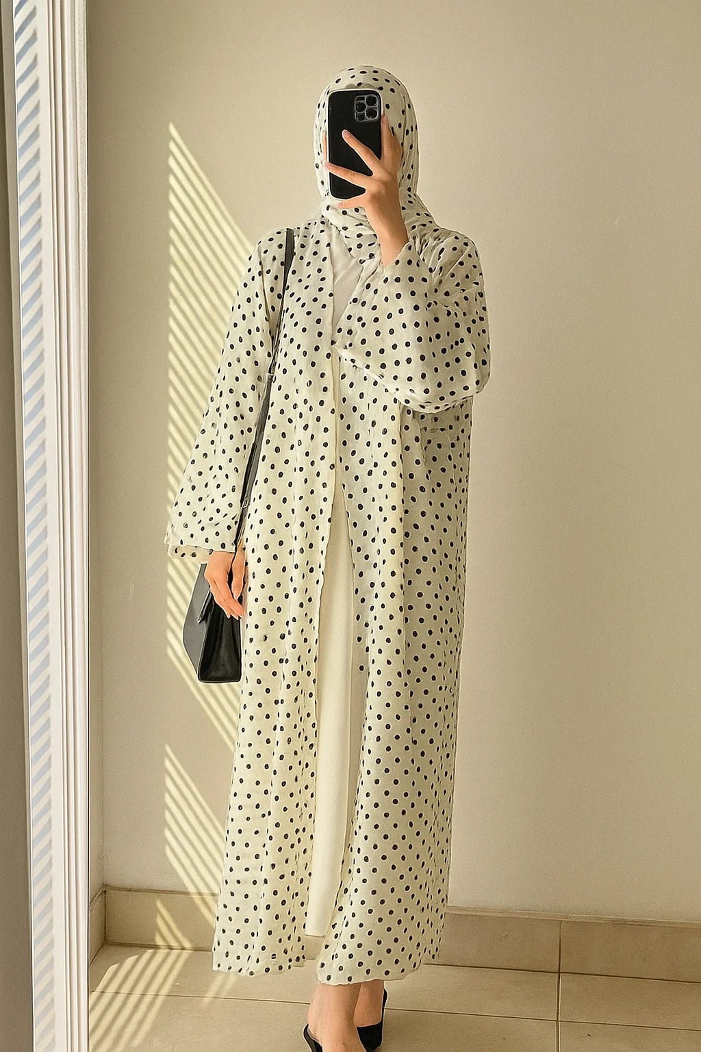 Polka Dot Kimono Set