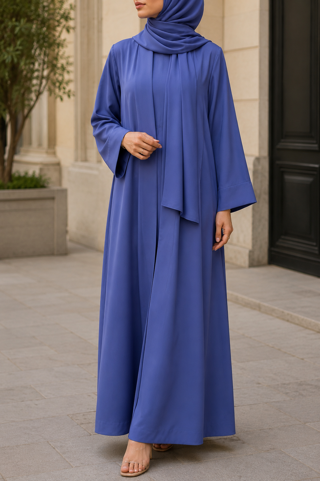 Gulf Blue Yara Abaya