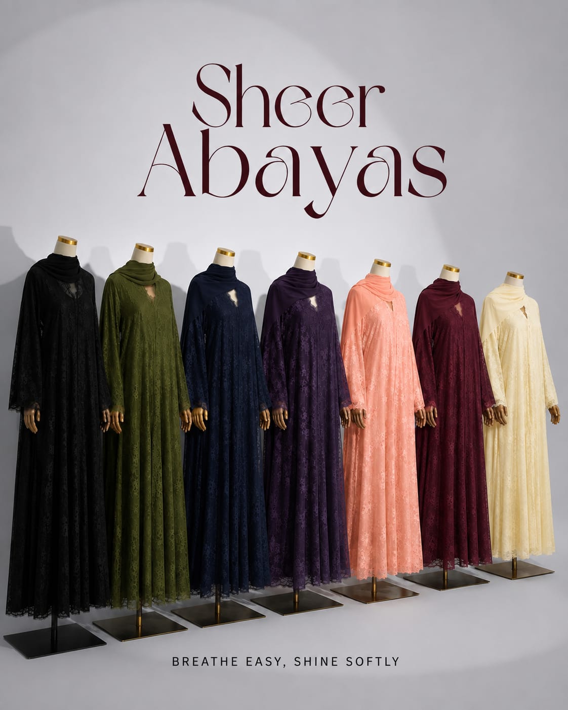 Sheer Abayas