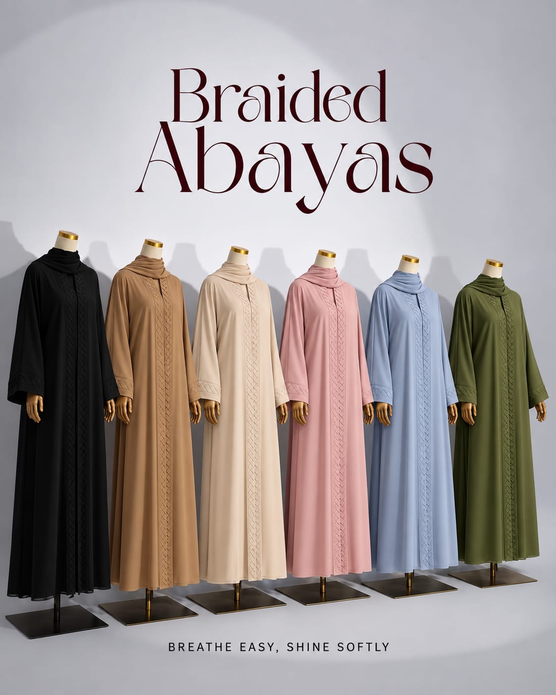 Braided Abayas