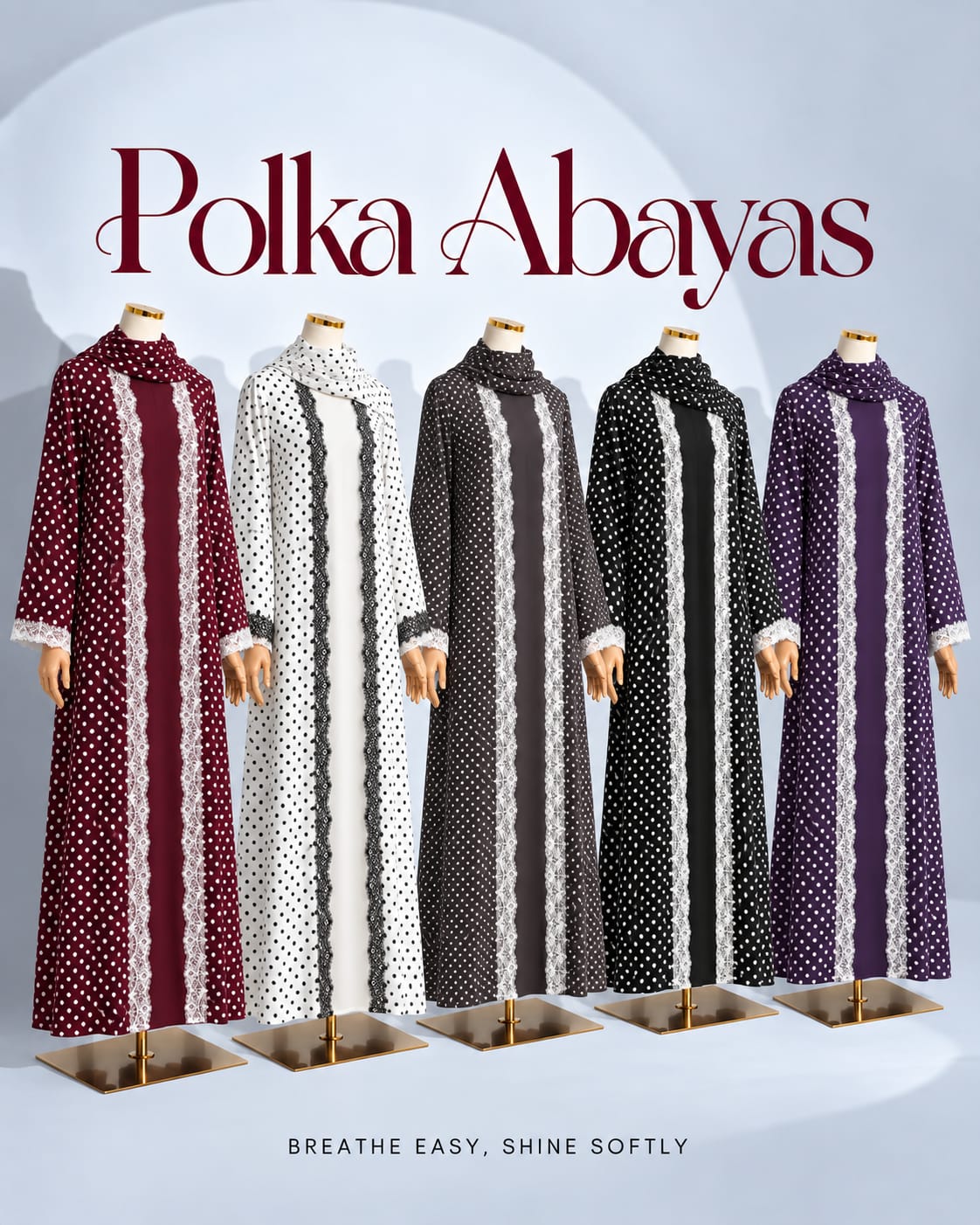 Polka Abayas