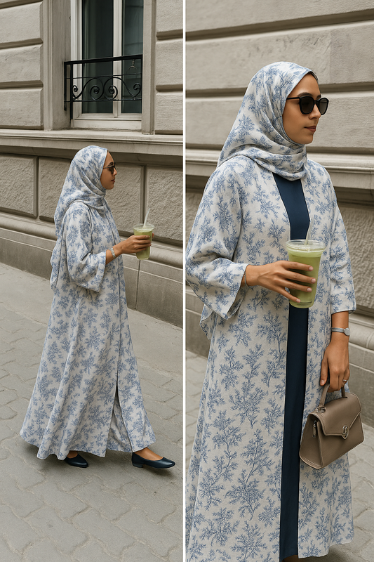 Ethnic Kimono Set