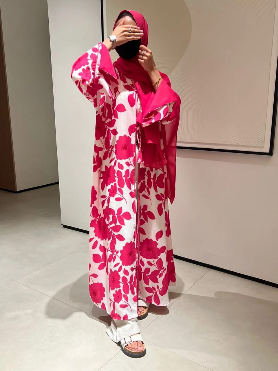 Rosey Hues Kimono & Sheila (Last Piece)