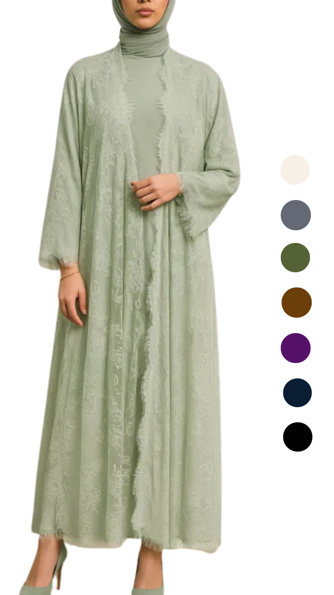 Sheer Abaya Collection