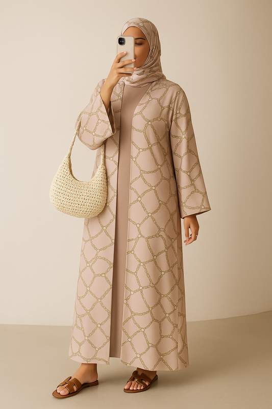 Peachy Kimono Set