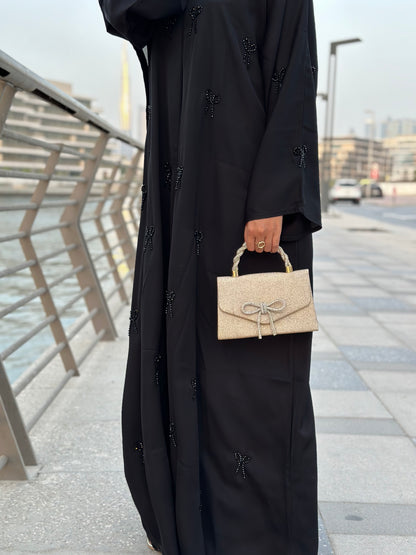 Pearl Bow Abaya Collection