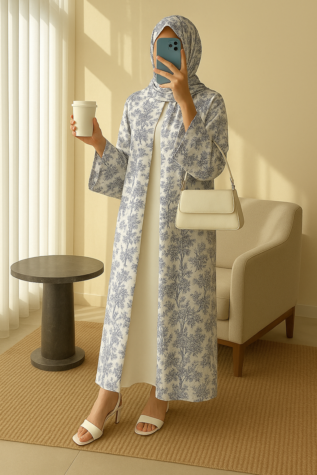 Ethnic Kimono Set