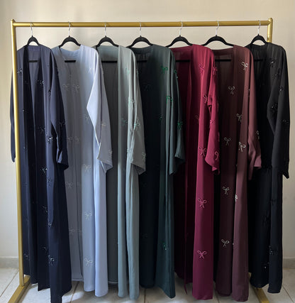 Pearl Bow Abaya Collection