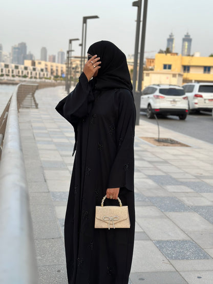 Pearl Bow Abaya Collection
