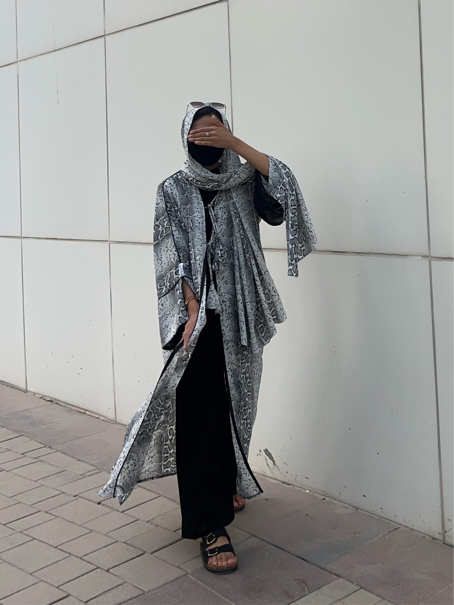 Snake Print Kimono & Sheila (Last piece)