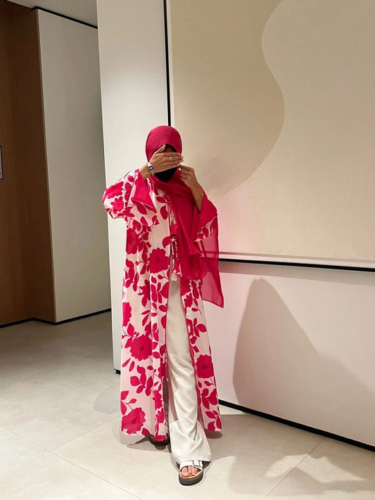 Rosey Hues Kimono & Sheila (Last Piece)