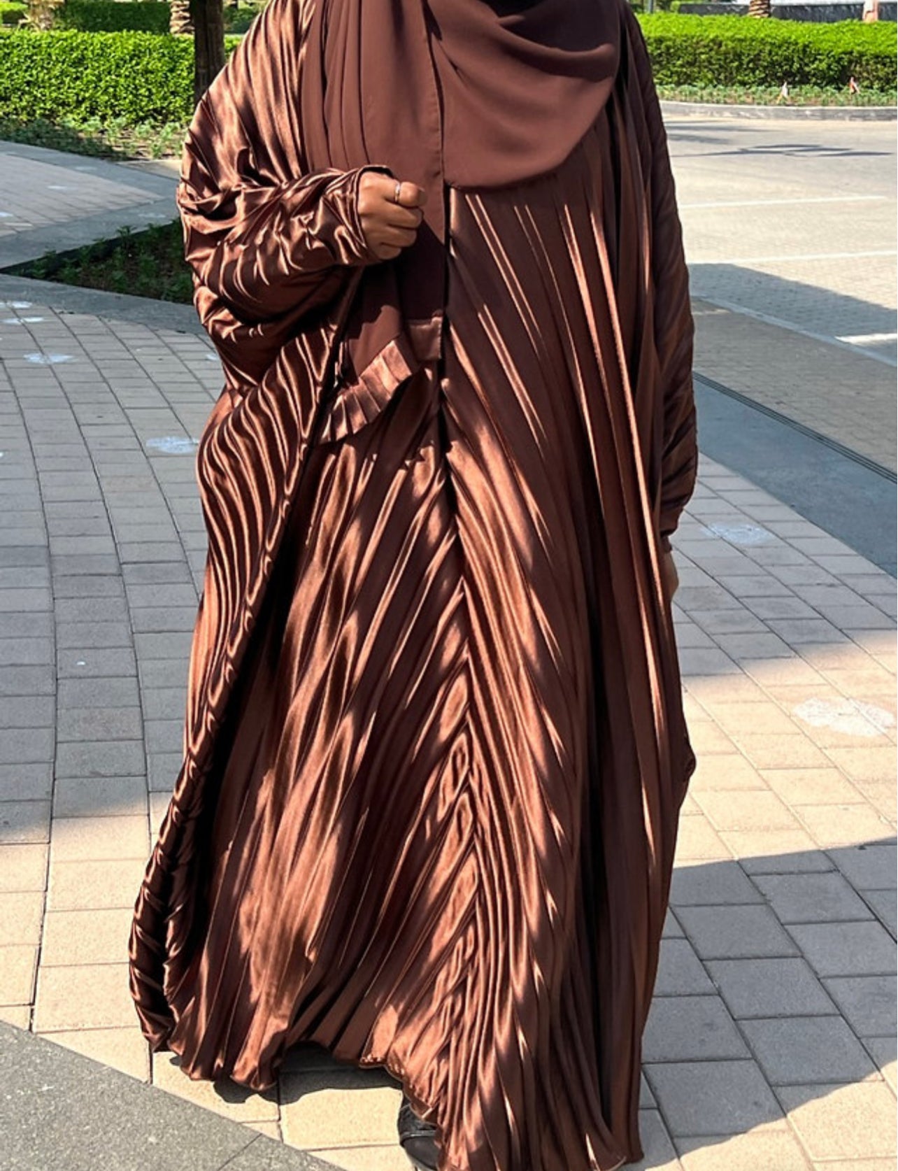Ayah Pleated Abaya