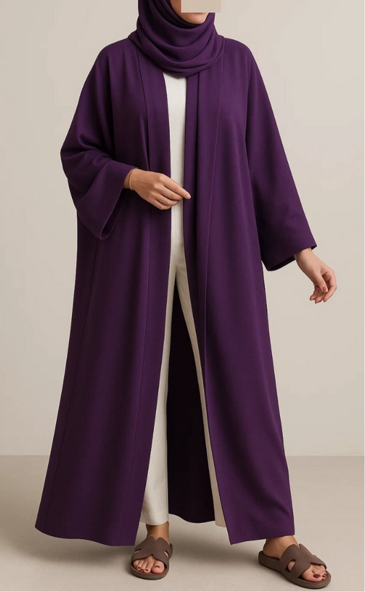 Purple Mira Abaya