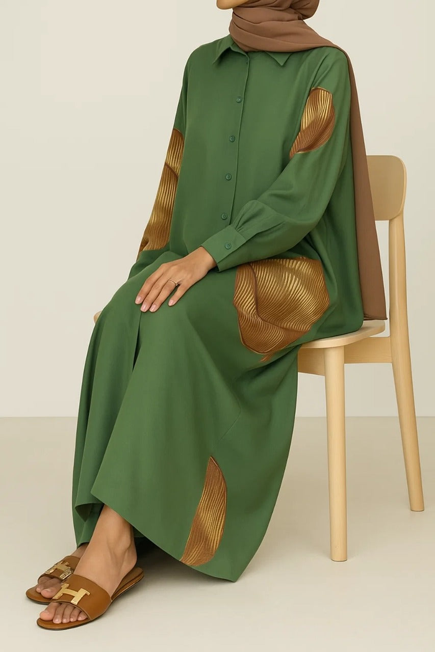 Green Dazzle Coord Set