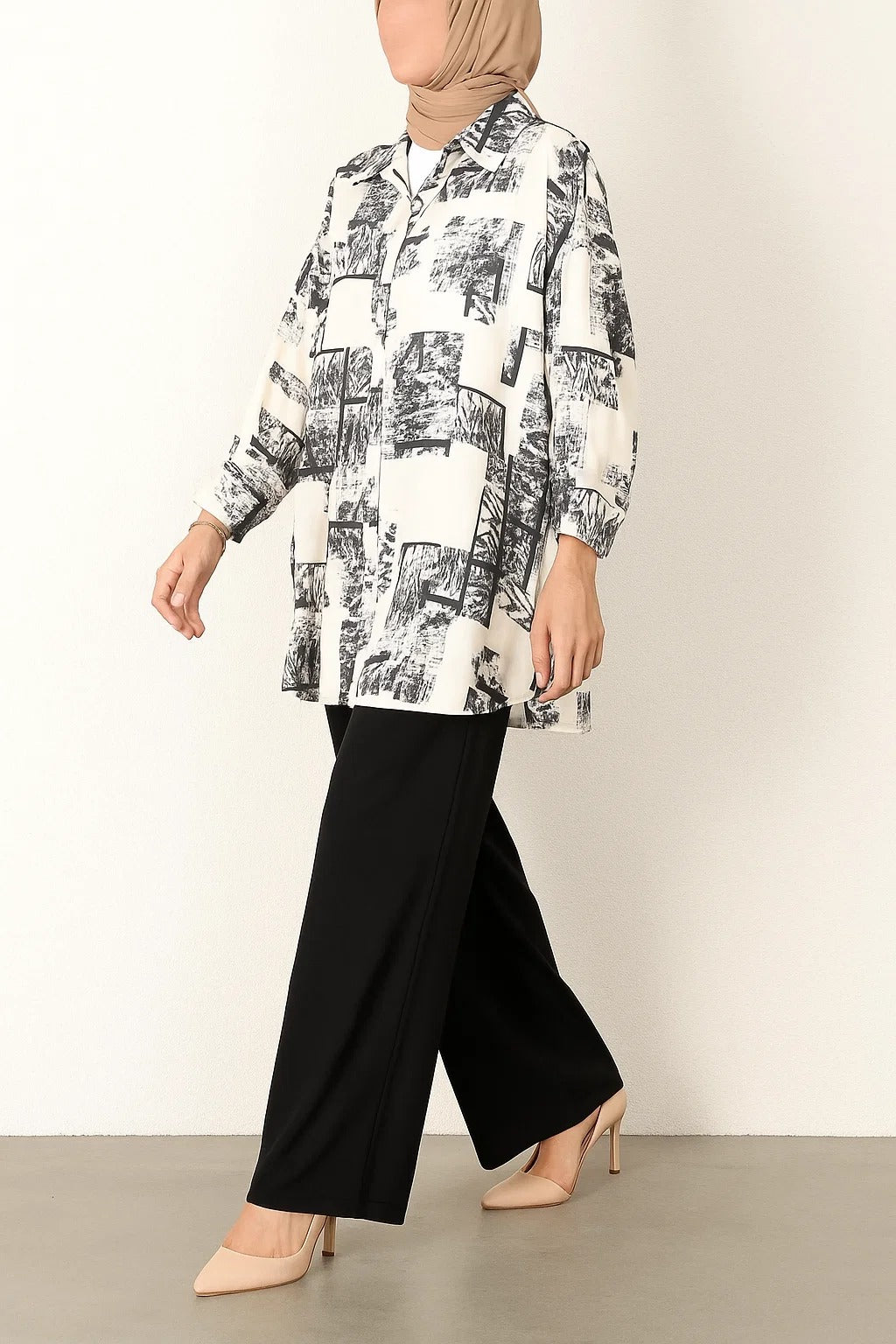 Black Printed Set D62119