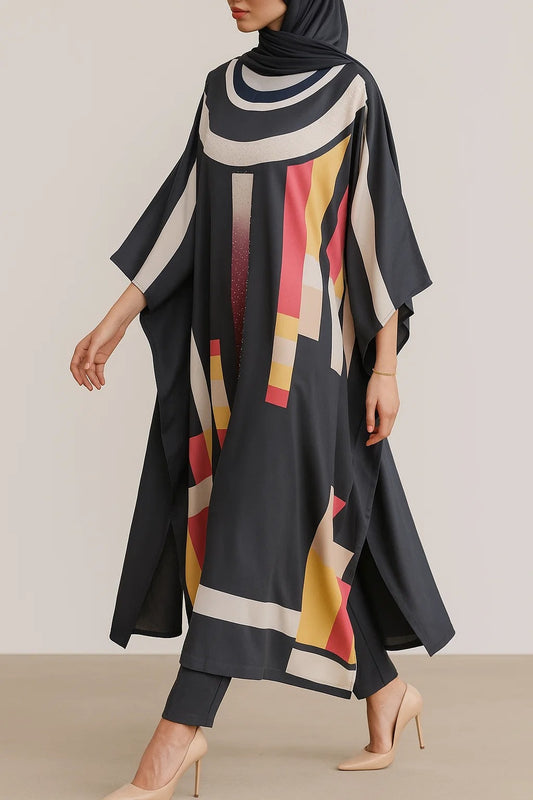Dark Gray Kaftan