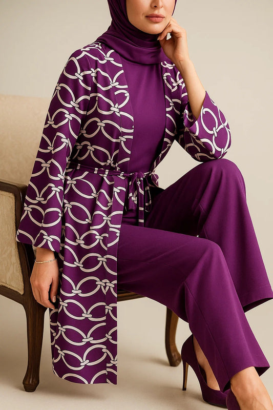 Purple Coord Set