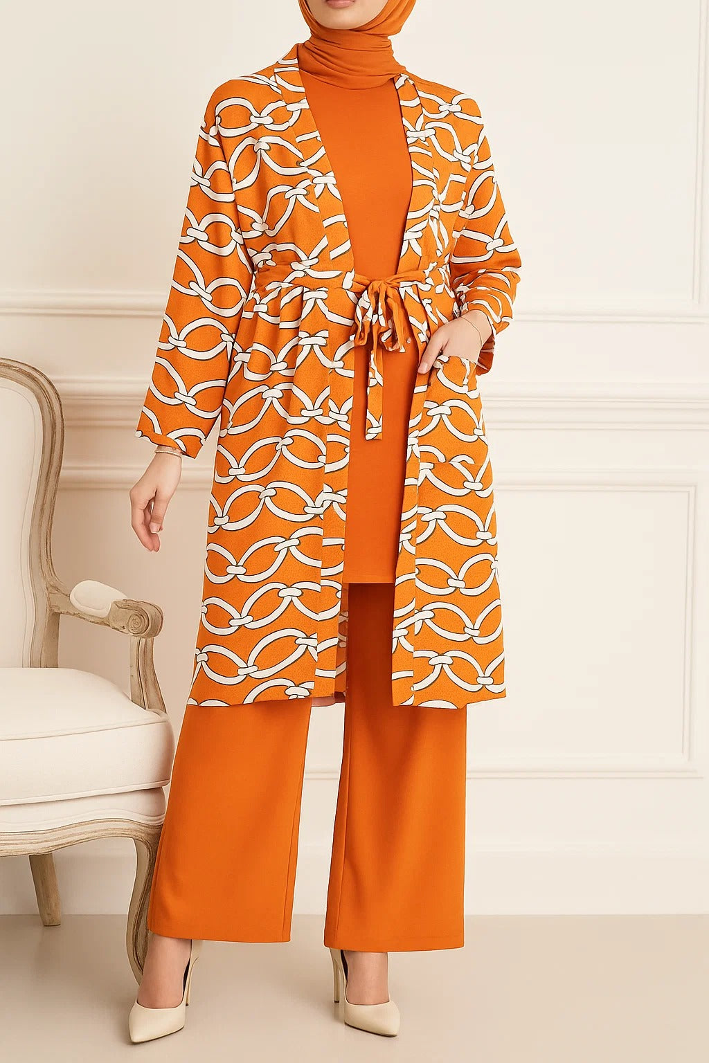 Orange Coord Set
