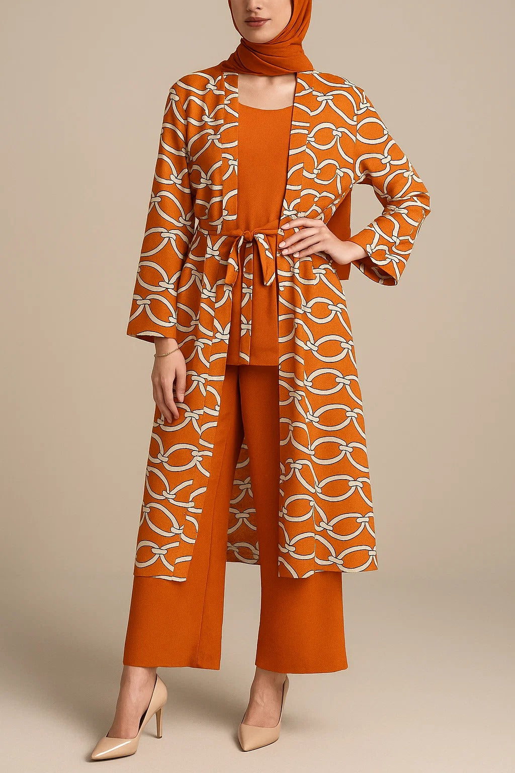 Orange Coord Set